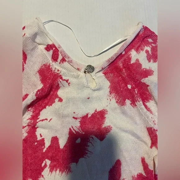 SPANNER Red and White Long Sleeve Tee - Picture 5 of 6